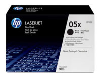Cartucho de impresin en negro HP LaserJet CE505X